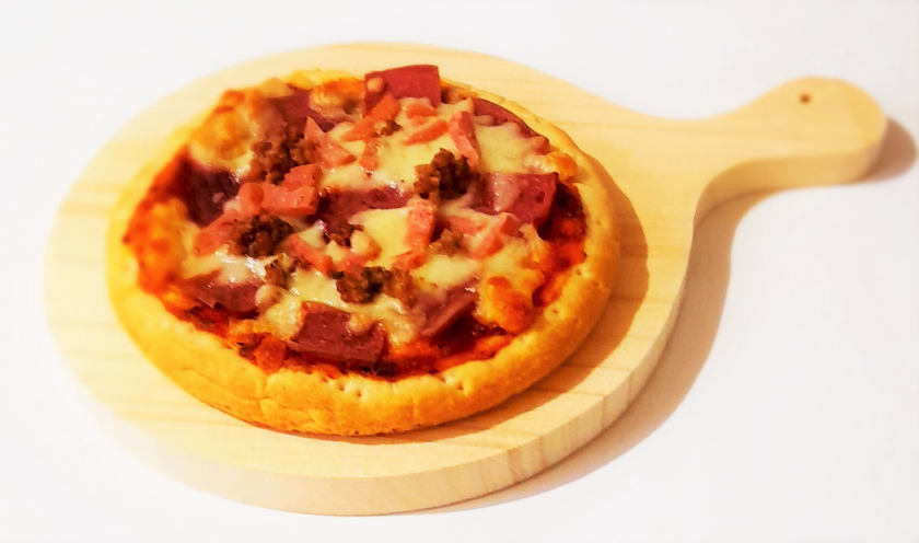 Pizza Frozen Smoked Beef Mozza Personal