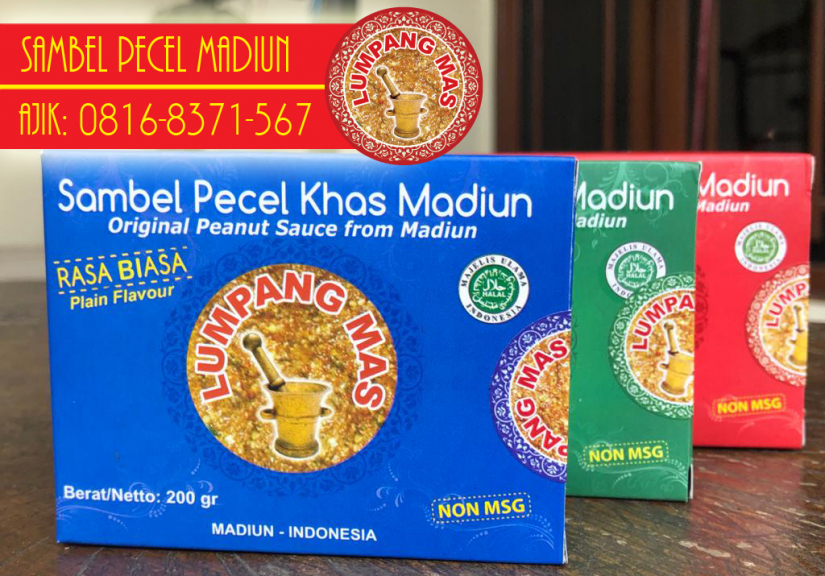 Sambel Pecel Lumpang Mas