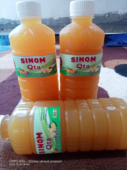 Sinom beras kencur saridele 