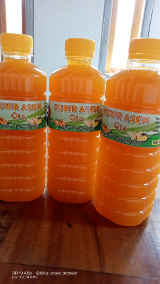 Sinom beras kencur saridele 