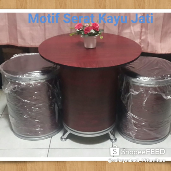 Kursi Meja Bulat Kekinian