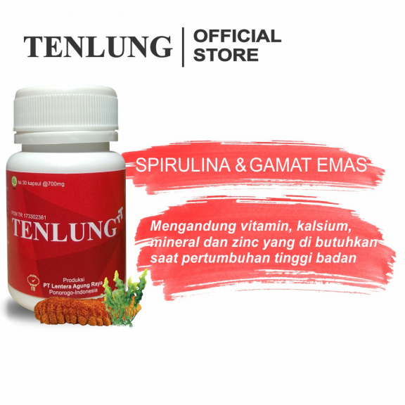 Tenlung Peninggi Badan isi 30 ; 100p Herbal