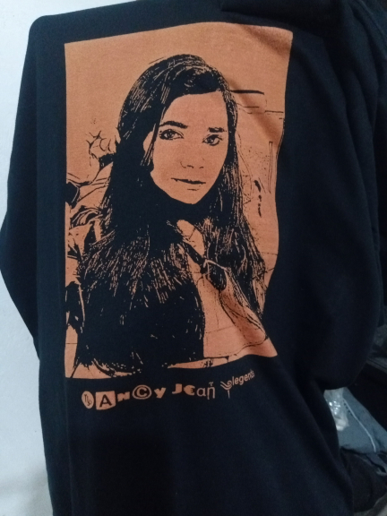 Sablon kaos discharge satuan