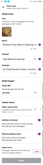 Pentol Frozen Daging Sapi isi 100 butir