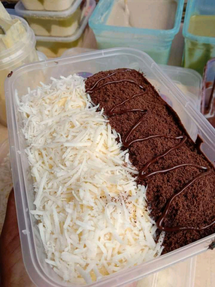 Brownis siram lumer & donat siram lumer