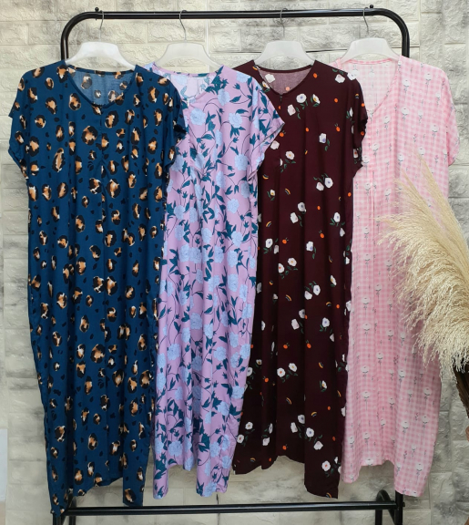 Daster Viral Rayon Viscose Semata Kaki