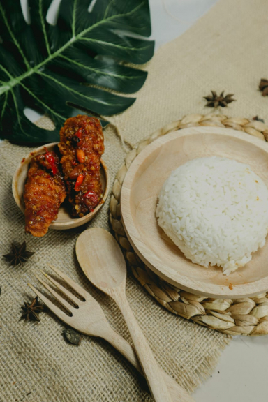 ayam mulus sambel rujak