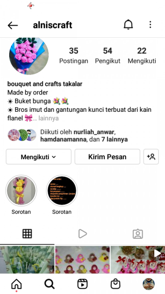 Buket Bunga dan Jasa Henna Pengantin 