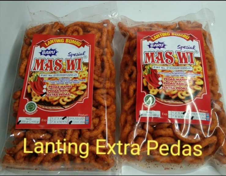 LANTING MAS WI 200 gr Extra pedas