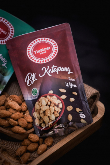 TIENOER Biji Ketapang cemilan jadul enak 120g wijen