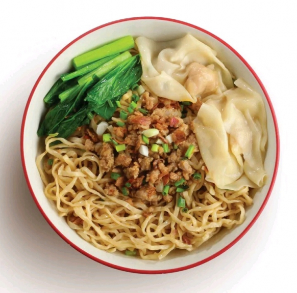 Pangsit mie ayam Henry