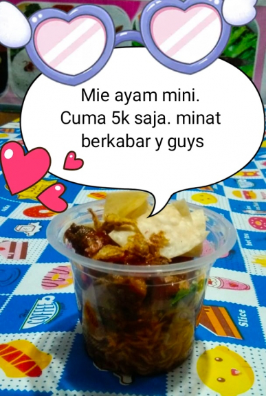 Mie ayam mini