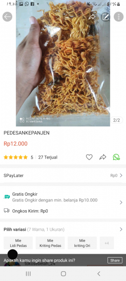 Snack Pedesan kepanjen