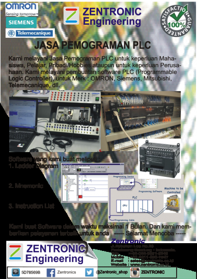 Pemograman PLC, Arduino, Raspberry Pi.