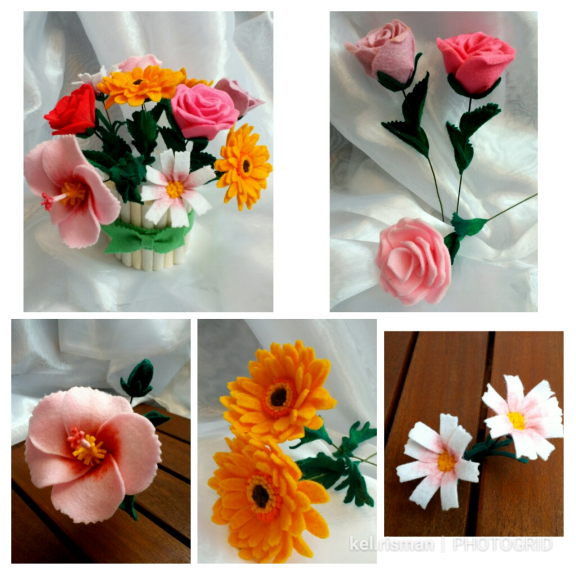 Kursus kerajinan tangan dari flanel