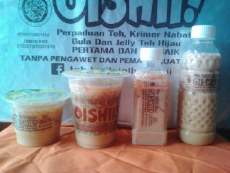 Teh tarik jelly oishii