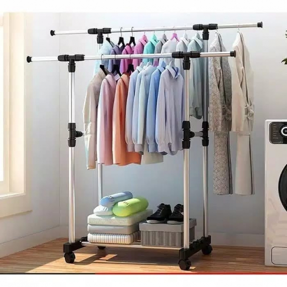 STAND HANGER DOUBLE POLE 