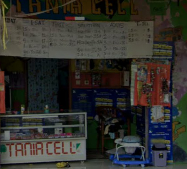 vocher kuota dan warung jajanan 