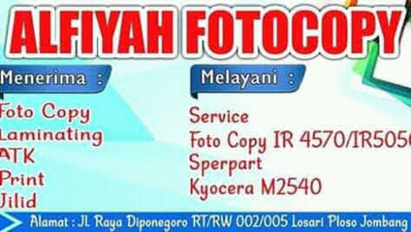 Fotocopy, Rental Playstation, Wifi, warung kopi.