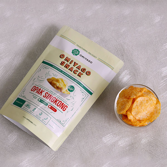 Omiyago Opak Singkong Pedas 60gr