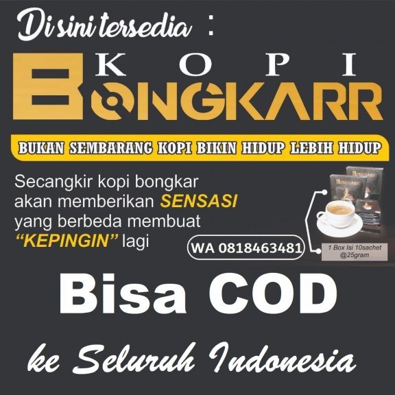kopi bongkar 5 saset 0818463481 WA