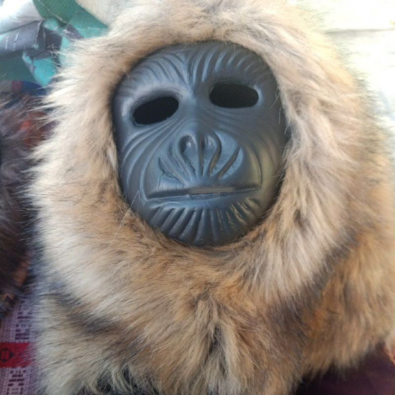 Topeng ssssss serigala dan harimau