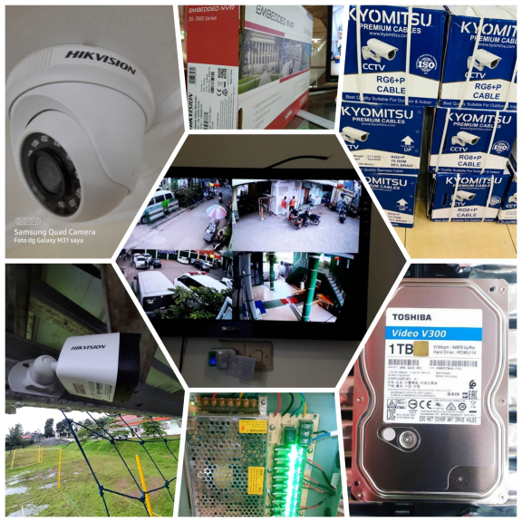 Instalasi paket CCTV 