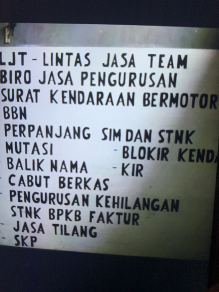 Jasa Perpanjangan STNK