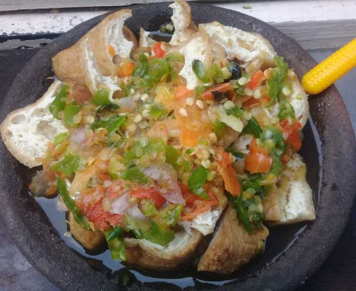 Tahu gejrot pandu khas cirebon