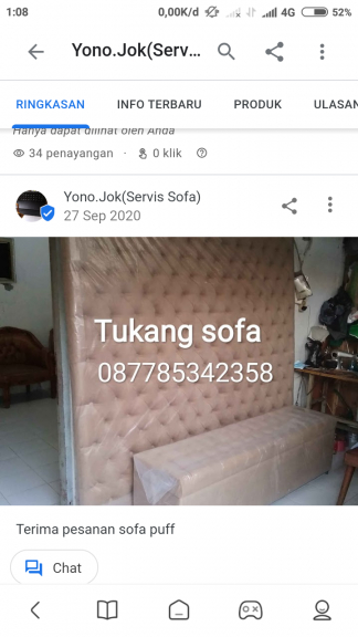 Servis sofa