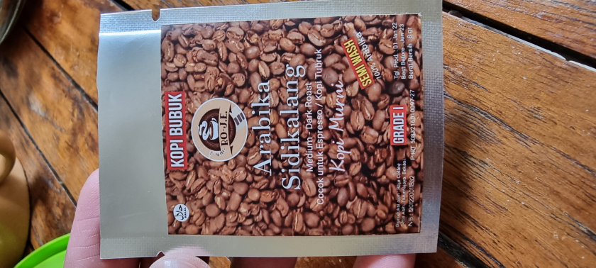 Kopi Bubuk Sidikalang Arabika 8 gr Medium-Dark Roast