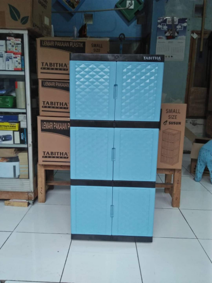 Lemari Plastik Tabitha Mini 3 Susun