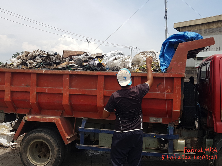 Jasa pembersihan proyek