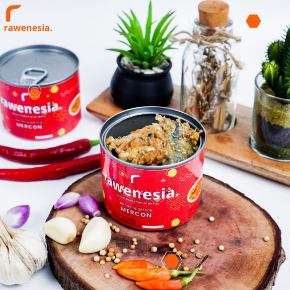 rawenesia bandeng goreng mercon