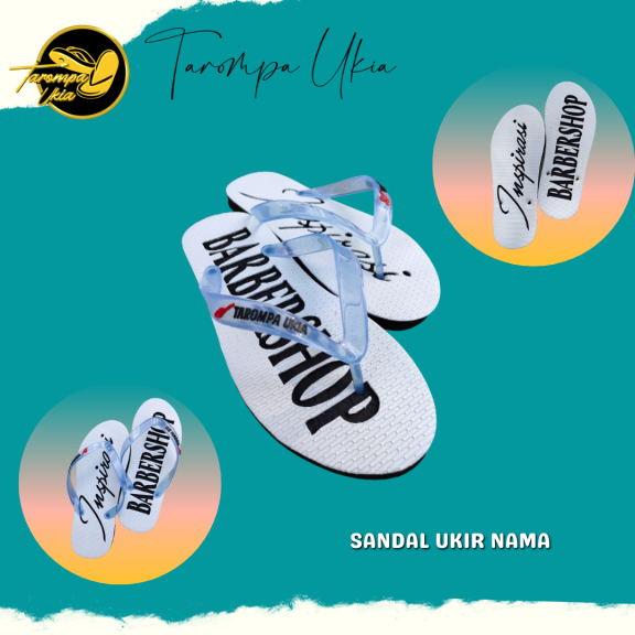Sandal ukir nama