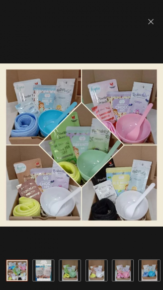 Pakaian, hijab, masker, dll