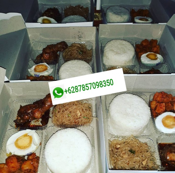 Nasi box  ayam bakar