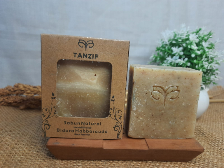 Sabun natural kelor sereh