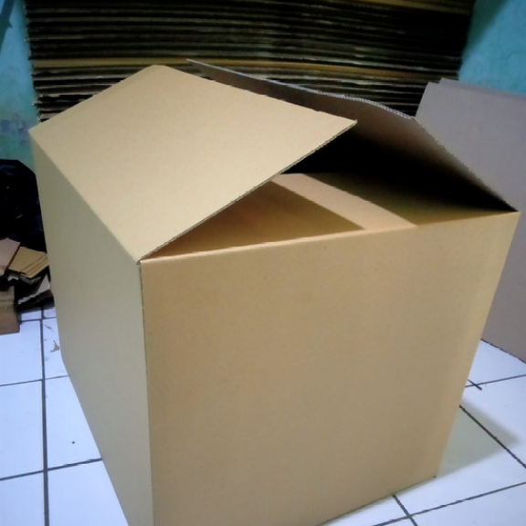 Kardus packing polos atau sablon