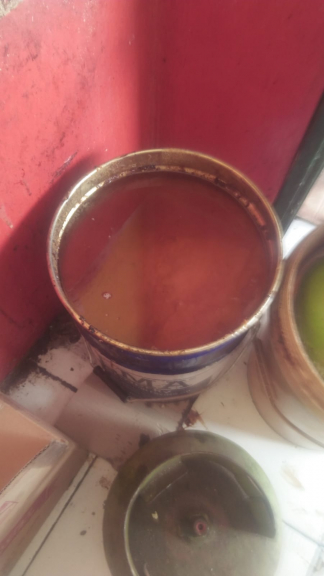 Minyak jelantah dan limbah ampas goreng dan tepung fried chicken