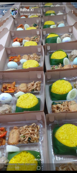 Nasi kuning box