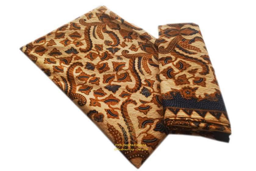 Kain Batik Tulis Tradisional Indonesia Motif Pisang Bali Bledhak