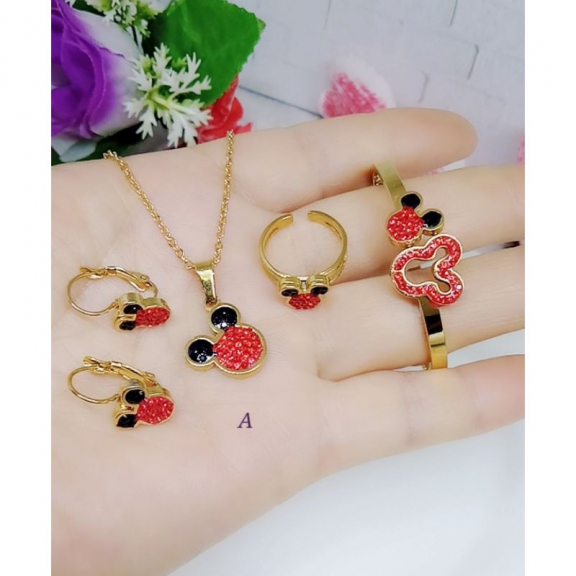 Perhiasan Titanium Set Anak
