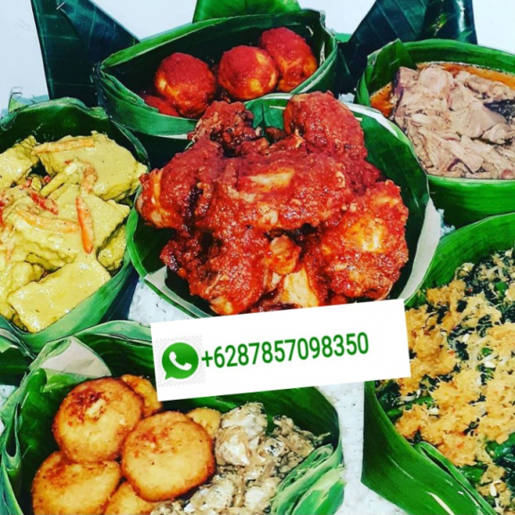 Nasi urap urap komplit