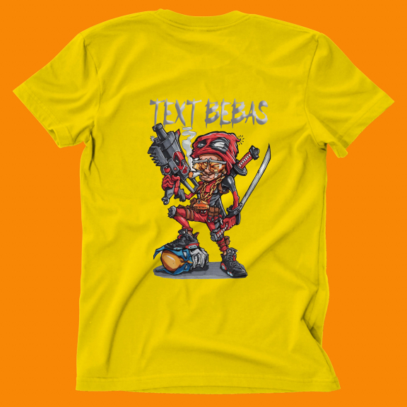 Sablon Kaos Custom Satuan