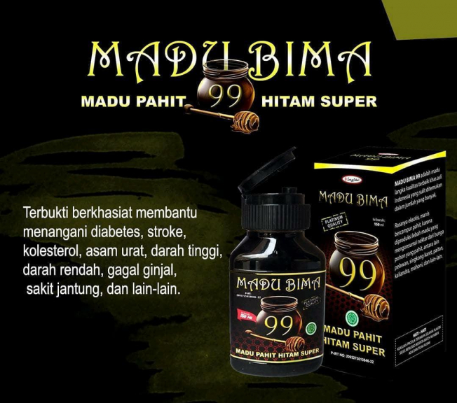 MADU BIMA 99 MADU PAHIT HITAM SUPER
