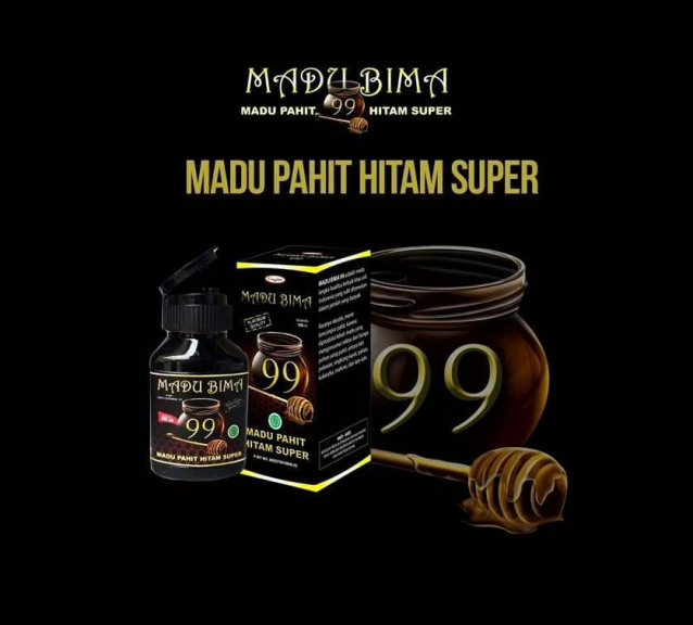 MADU BIMA 99 MADU PAHIT HITAM SUPER