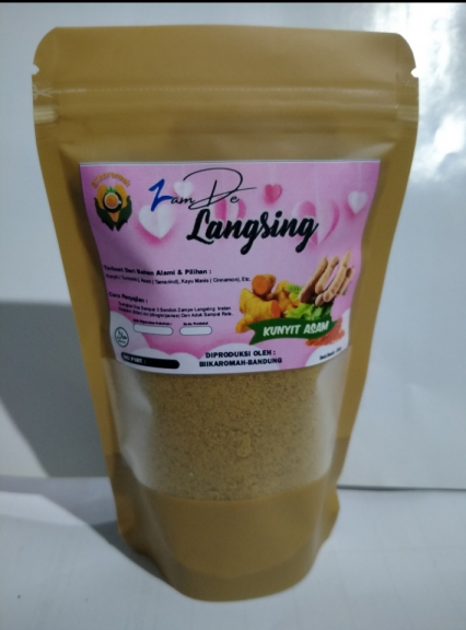 Sari kunyit asem 100gr