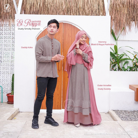 Gamis elraya non set 