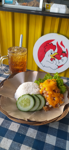 Nasi + Ayam Geprek Original
